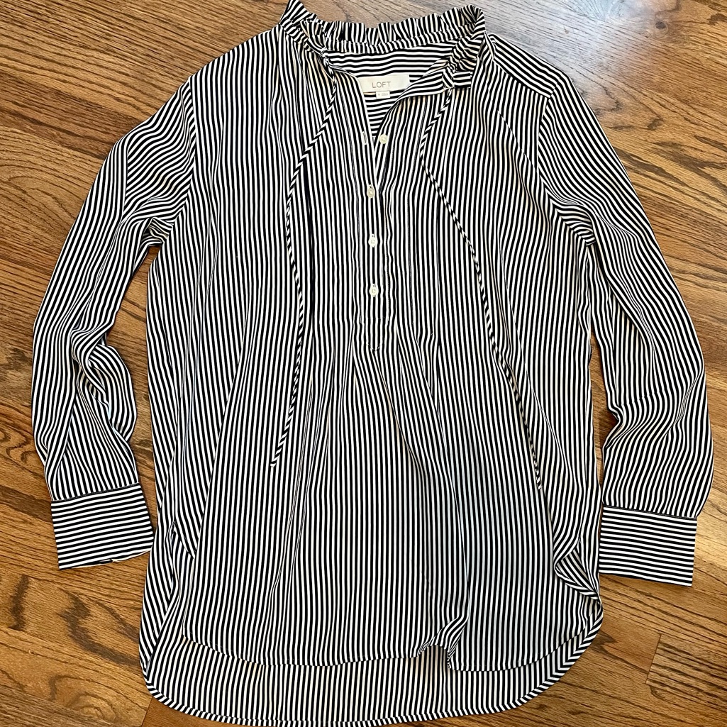 Loft Button Blouse